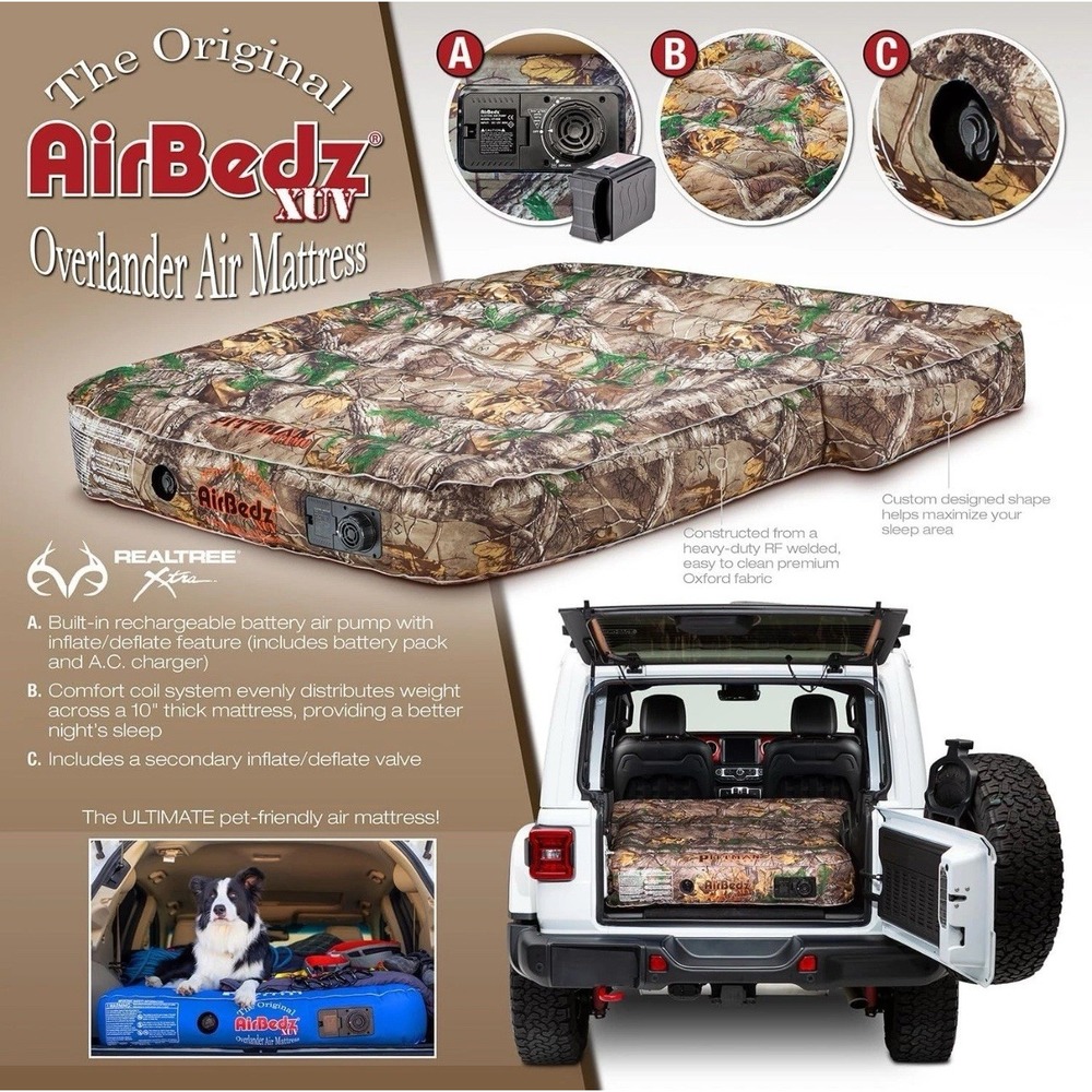 Pittman Outdoors AirBedz Rear Seat Mattress for SUV & Crossovers
